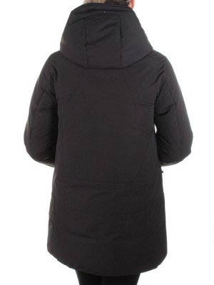 M9072 BLACK Пальто зимнее женское Snowpop