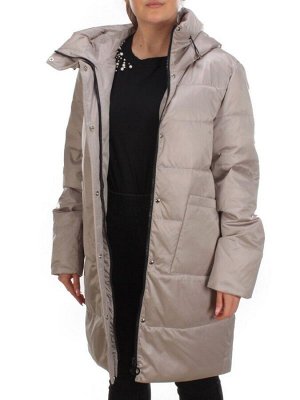S21122 BEIGE Куртка зимняя женская облегченная Y SILK TREE (150 гр. холлофайбер)