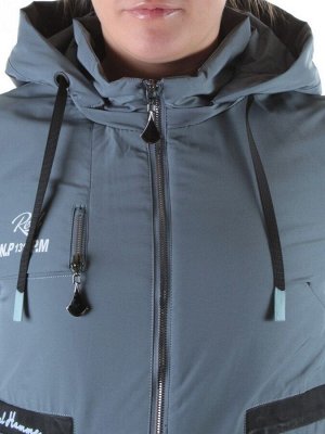 21-65 GRAY/BLUE Куртка демисезонная женская AiKESDFRS