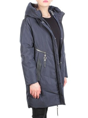 Z619-1 DARK BLUE Куртка демисезонная женская (100 гр. синтепон)