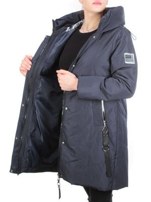 Z619-1 DARK BLUE Куртка демисезонная женская (100 гр. синтепон)