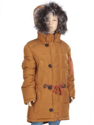 G-19 BROWN Куртка аляска детская для мальчика