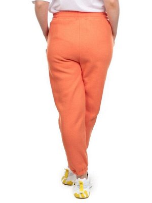 06 ORANGE Брюки спортивные женские на флисе (100% хлопок) 7986