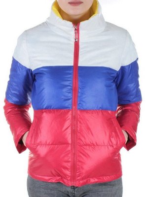 9023 WHITE/BLUE/RED Куртка демисезонная ZJW