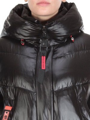YR-986 BLACK Куртка зимняя женская COSEEMI (200 гр. холлофайбера)