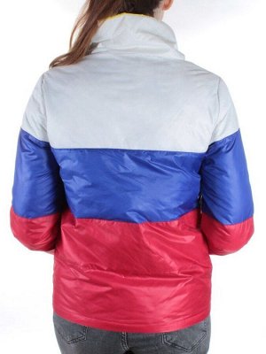 9023 WHITE/BLUE/RED Куртка демисезонная ZJW