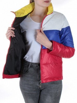 9023 WHITE/BLUE/RED Куртка демисезонная ZJW