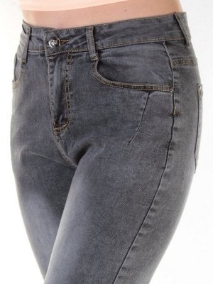 6608 GRAY Джинсы женские Adornsky