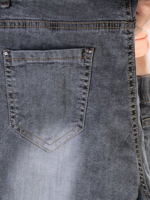 6608 GRAY Джинсы женские Adornsky