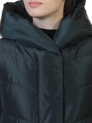 8033 DK. GREEN Пальто пуховик зимнее Jarius (био-пух)