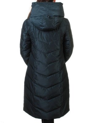 8033 DK. GREEN Пальто пуховик зимнее Jarius (био-пух)