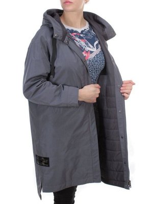 2190 DK. GREY Куртка демисезонная женская Parten (50 гр. синтепон)