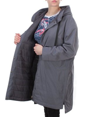 2190 DK. GREY Куртка демисезонная женская Parten (50 гр. синтепон)