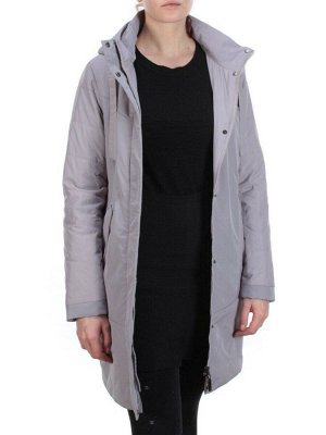 6026 GRAY Куртка демисезонная женская DATURA (100 гр. синтепон)