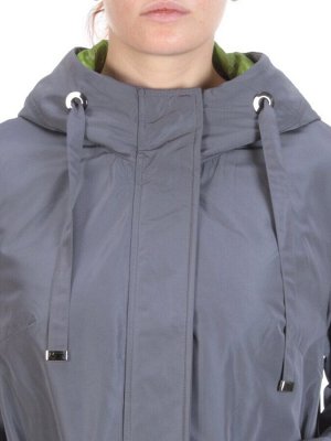 2192 DK. GRAY Пальто демисезонное женское Parten (50 гр. синтепон)