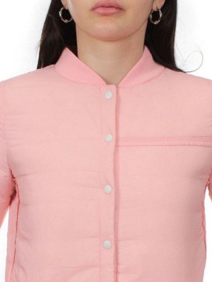 17-6 PINK Куртка демисезонная женская  (100 гр. синтепон)