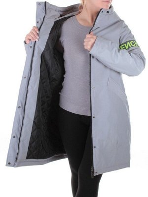 2115 LT. GRAY Пальто демисезонное женское AiKESDFRS