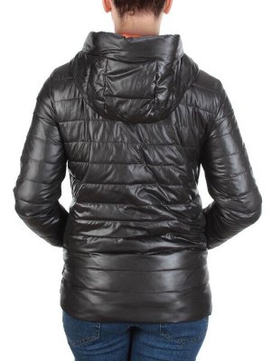 D001 BLACK Куртка демисезонная женская AIKESDFRS (100 % полиэстер)