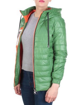 D001 GREEN Куртка демисезонная женская AIKESDFRS (100 % полиэстер)