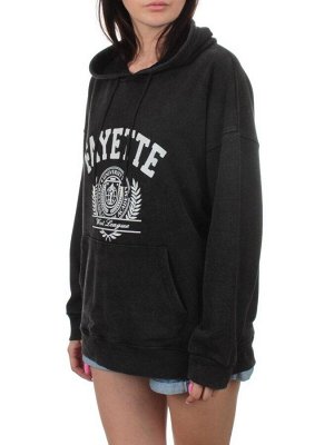 8806 DK. GRAY Худи женское (90% хлопок, 10% полиэстер)
