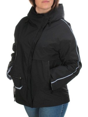 F2129 BLACK Ветровка женская MARIA