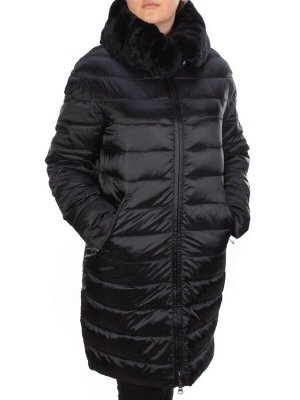 815-E02 INK BLUE Пальто зимнее женское VISDEER (200 гр. тинсулейт)