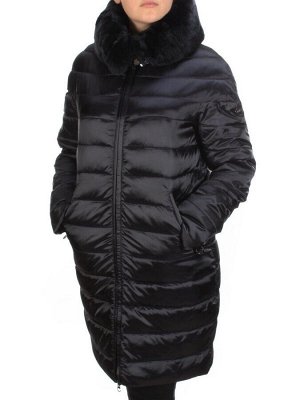 815-E02 INK BLUE Пальто зимнее женское VISDEER (200 гр. тинсулейт)