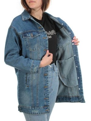 8925-1 BLUE Куртка джинсовая женская