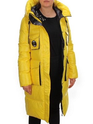 2187 YELLOW Куртка зимняя женская AIKESDFRS (200 гр. холлофайбера)