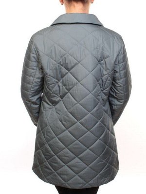 BM10301 GRAY/TURQUOISE Куртка демисезонная женская (50 гр. синтепон)