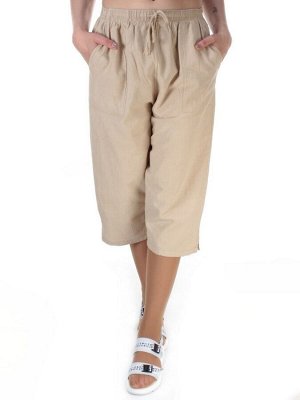 Y-16 BEIGE Капри женские A&Q