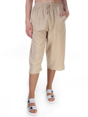 Y-16 BEIGE Капри женские A&Q