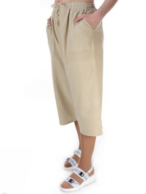 Y-16 LT.BEIGE Капри женские A&Q