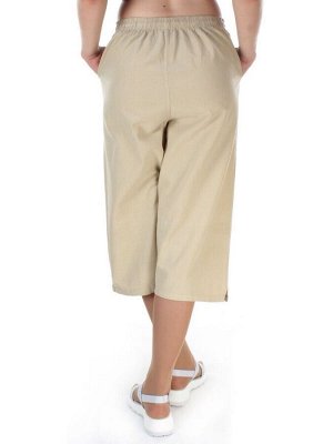 Y-16 LT.BEIGE Капри женские A&Q