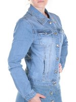 1708 Куртка джинсовая женская YAO YIN JEANS