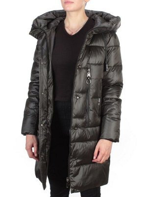 6809 SWAMP Пальто зимнее женское KARERSITER (200 гр. холлофайбер)