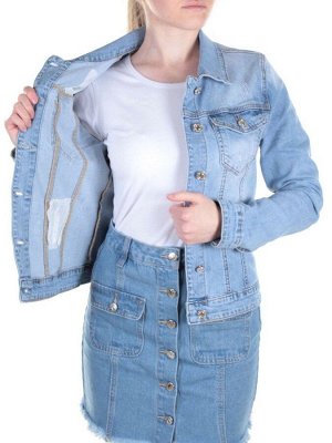1722 Куртка джинсовая женская YAO YIN JEANS