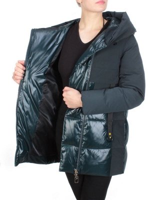 YM2115 AQUAMARINE Куртка зимняя женская MAYYIYA (200 гр. холлофайбера)