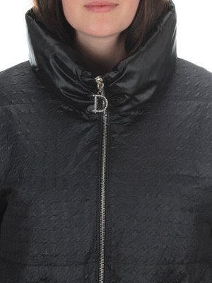EAC931 BLACK Куртка демисезонная женская (100 гр. синтепон)