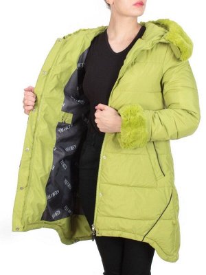 B15-888 GREEN Куртка зимняя женская KEMIRA (200 гр. холлофайбера)
