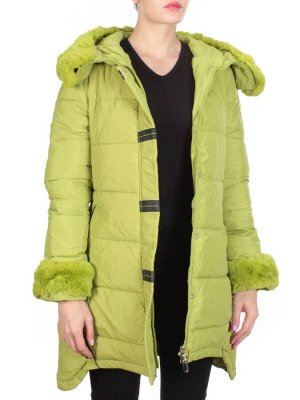 B15-888 GREEN Куртка зимняя женская KEMIRA (200 гр. холлофайбера)