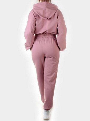Y303 PALE PINK Спортивный костюм женский (100% хлопок)