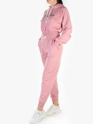 Y276 PINK Спортивный костюм женский (100% хлопок)