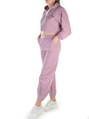 Y316 LILAC Спортивный костюм женский (100% хлопок)