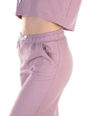 Y316 LILAC Спортивный костюм женский (100% хлопок)