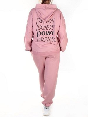Y315 PINK Спортивный костюм женский (100% хлопок)