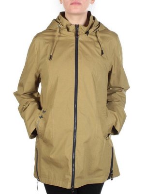 F811 KHAKI Ветровка женская CO-COCOPINE (85% хлопок, 15% полиэстер)