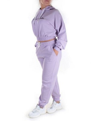 Y294 LILAC Спортивный костюм женский (100% хлопок)