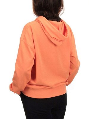 A-07 ORANGE Худи женское (85% хлопок, 15% полиэстер)
