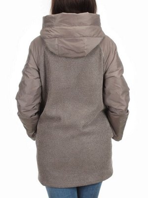 2348 DK. GRAY Куртка демисезонная женская (тинсулейт)